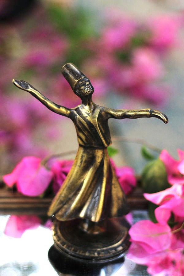 
                  
                    Whirling Sufi Dervish Brass Statue
                  
                